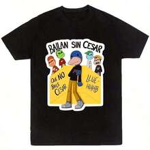 Playera Negra Hombre 31 minutos Casual 100% Algodón playeras para mujer,playeras deportivas para mujer,tops deportivos para mujer,blusa mujer,camisas para hombre,unisex sudaderas para compartir en pareja - Negro - Ver 3