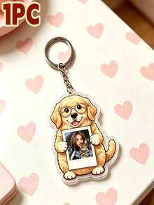 Customized Cute Animal Shaped Keychain - Available In Cat, Panda Or Dog Styles. The Perfect Gift For "Pet Moms" And Animal Lovers - Also An Ideal Choice For Mother's Day And Father's Day. - Multicolor - View 7