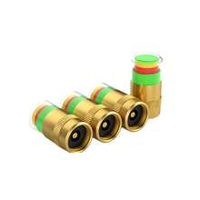 4pcs Wireless Tire Valve Stem Caps, Tire Pressure Monitoring System Without Battery, Physical Monitoring - Multicolor - View 8