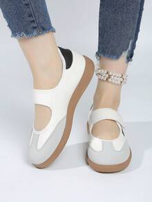 New Plus Size 36-41 Women Sports Casual Fashion Lightweight Student Running Sneakers - White - View 4