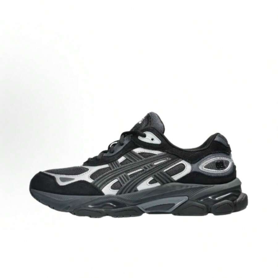 ASICS Gel-NYC 2.0 Comfortable Fit Running Shoes, Unisex, Gray/Black - 1203A895-022 - View 1