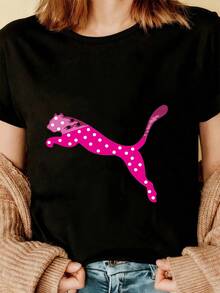 Women T-Shirts - Black - View 3