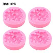 4pcs 3D Flower Silicone Molds - Suitable For Candle, Soap, Resin And Plaster Casting | Floral Mold Set For Crafts And Decor Projects - 4pcs Flowers - View 8