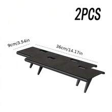 Estante de Almacenamiento Superior para Pantalla de TV, Estante Superior para Monitor de Computadora, Estante para Router y Caja de TV, Organizador para el Hogar - 20 CM - 2 PIEZAS - Ver 11