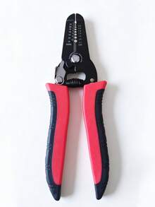 Kìm tuốt dây điện đa năng 7 inch, dụng cụ cầm tay đa chức năng dành cho thợ điện, dùng để tuốt, cắt, bấm đầu dây, mài sắc và kẹp dây. - A - Xem 7