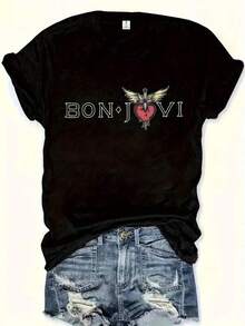 Women T-Shirts - Black - View 1