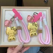 SANRIO 三丽鸥可爱造型吊坠，可收纳硬币和耳机。独特可爱，适合作为汽车装饰、手提包挂饰、背包吊坠、斜挎包配件、钥匙扣，也是个性化礼物、生日礼物、返校礼物、旅行纪念品、派对礼物、情侣礼物、婚礼礼物等。 - 彩色 - 查看 4