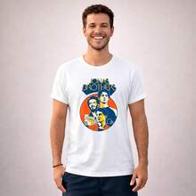 Men's T-Shirt With  Print - White - View 1