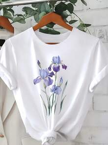 Women T-Shirts - White - View 1