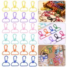 1-50 chiếc móc khóa hợp kim bền, khóa lò xo, phụ kiện túi xách tự làm - Khóa - Xem 3