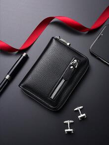 New Stylish Vintage Large Capacity Wallet, Multi-Function Zipper Coin Purse Card Holder For Men,Fathers Day Gifts - Multicolor - View 11