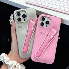 Hot Brand Lemontini Phone Case For 11 12 13 14 15 16 Pro Max Plus 17 Air Makeup Lip Gloss Silicone Cover With Lip GlazeValentine's Day Gifts Beach Blue Phone Case Summer Fundas Para 16 15 Case Phone Cases Yellow Phone Case Phone Grip 14 Case Holiday Limited Edition Pink Phone Case Stitch Silicone Phone Case Fall  Case Cover 17 Pro Más Phone Case With Cardholder Add A Festive Touch 16 Promax Case - 莓果 - 查看 8
