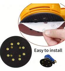 Replacement Base For  Liro 5-Inch Orbital Sander C5TC - Yellow - View 7