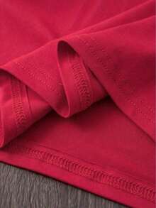 Soft, breathable, and lightweight for all-day comfortDaily  WearShirt Women's Its Giving Wifey Print T Shirt,Bride To Be Oversized Heavy Cotton Tee,Honeymoon Wedding Daily WearEnd Of Season,Final Stock,Fan Favorite.,Valentine Outfits For Women,Spring,Summer Outfits For Women. Women Short Sleeve Spring Tops  Loose Comfy Outfit.-Vintage Street Style Unisex Loose Cotton Short Sleeve Crew Neck T-Shirt,Elegant And Stylish Plus-Size T-ShirtClassic crew neck with a relaxed fit that flatters all body shapes and easy to pair with jeans, shorts, and leggings. - Rojo - Ver 7