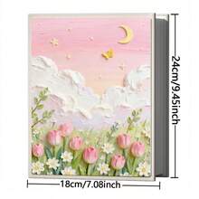 1pc 6-Inch High Capacity Photo Album, Holds 200 Horizontal Photos, Suitable For Wedding, Family, Anniversary, Youth, Vacation, Valentine's Day, Memory Book Gift - 1PC - View 3