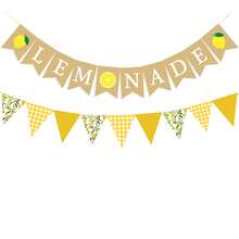 Bộ banner trang trí tiệc mừng em bé chủ đề chanh mùa hè, vòng hoa chanh chúc mừng sinh nhật, đồ trang trí trái cây cho tiệc mừng em bé, tiệc nướng ngoài trời, tiệc bể bơi, tiệc kỷ niệm của mẹ. - Nhiều màu - Xem 15