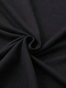Camiseta de manga corta estampada para mujer, estilo casual con diseños únicos, estampado floral, estilo urbano, adecuada para primavera, verano y otoño.Nuevo modelo, transpirable y cómodo - Negro - Ver 5