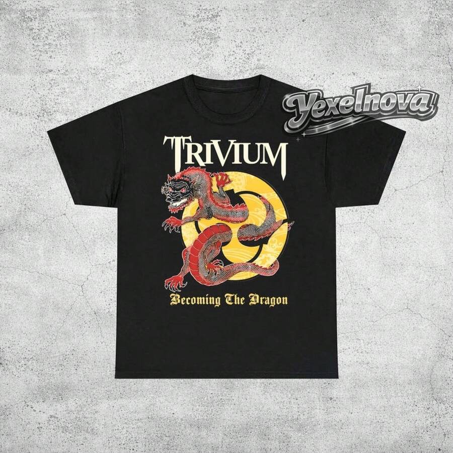 Camiseta de Banda Camiseta de Música Metal Mercancía de Álbum de Banda Ropa Rock Unisex camisas de mujer sudaderas para mujer sueter blusa - Negro - Ver 1
