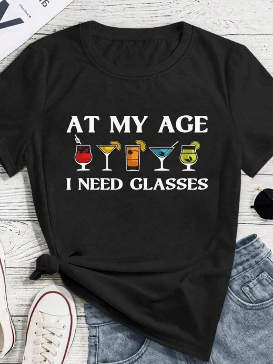 Women Sports Tees & Tanks - Black - View 1
