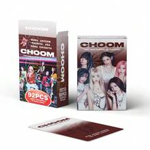 K-Pop BM CHOOM 3rd Mini Album Lomo卡 92件組 60張小卡 + 32張貼紙 Ruka Ahyeon Pharita Rora Asa Chiquita HD團體與個人肖像卡 粉絲收藏禮品卡 相簿填充卡 - 彩色 - 查看 4