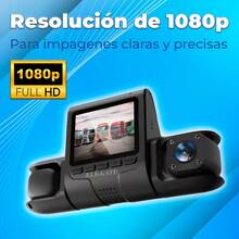 4-Channel 360° 1080P HDR Car Camera Dash Cam Front Rear Sides And Interior - A - View 7