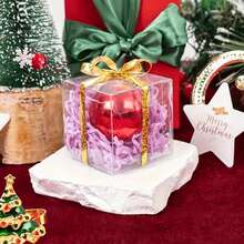 25/50/100pcs Transparent Plastic Gift Boxes - Durable PVC Material, Suitable For Weddings, Parties, Macarons - Fashionable And Lasting Party Decorations, Wedding Gift Boxes, Gift Packaging Storage, Gift Wrapping - Multicolor - View 3