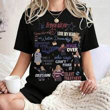 Women T-Shirts - Black - View 8
