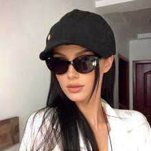 Vintage Solid Color Linen Cap, Lightweight Breathable Personalized Beret Cap For Women, Spring/Summer - Hat - View 6