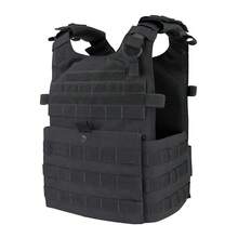 CHALECO DE CAZA PORTA PLACA GUNNER MARCA CONDOR - Negro - Ver 1