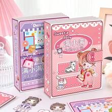 1 Set Creative DIY Quiet Book, Dress Up Dolls, Educational Handmade Paper Book, Toys For Children - Food & Daily Life - Multicolor - View 5