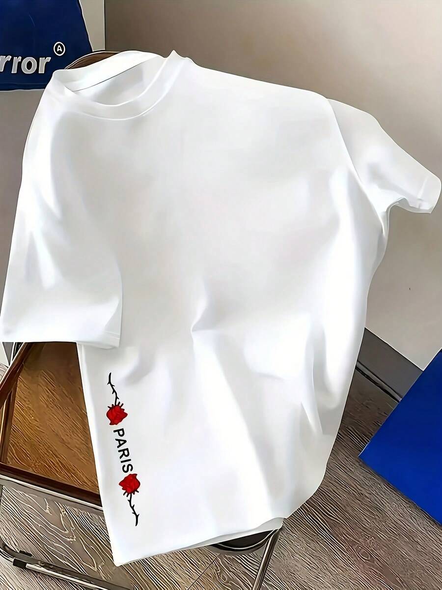 Camiseta casual para mujer - Blanco - Ver 1