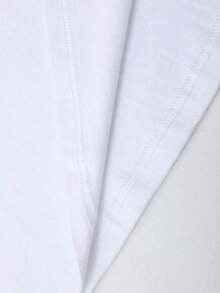 ModaModaCamiseta de Verano para Mujer con Estampado de Conejo - 100% Algodón 180g, Corte Holgado, Manga Corta, Cuello Redondo, Estilo Casual, Adecuada para Uso Diario y Viajes - Blanco y Negro - Blanco - Ver 5