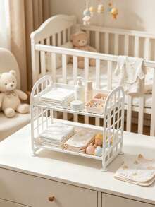 This Baby Room Desktop Storage Box Can Store Baby Diapers, Wet Wipes, Hair Accessories And Other Baby Supplies - Storage Rack - View 3
