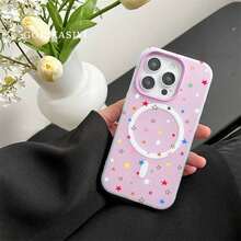 Shockproof Case Compatible With IPhone 16 Pro Max, 14, 15 Plus, Galaxy S25 Plus, Galaxy S23 Ultra, Two-In-One Magnetic Case, High Quality, Anti-Fall, Cute Design, The Best Gift. - Green - View 3