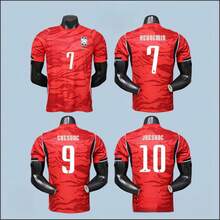 South Korea National Team Home Soccer Jersey - Customizable With Player Names & Numbers - No. 10 - View 2