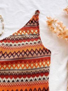 conjunto de verano para mujer, conjunto de vacaciones, conjunto de 2 piezas para uso diario, conjunto de vacaciones en la isla, bohemio, boho, floral romántico, vacaciones, floral - Multicolor 4 - Ver 5