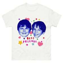 Camiseta de meme "Los Mejores Amigos Greg y Rowley: El Diario de un Niño Tímido" Unisex para uso diario, cómoda y agradable para la piel. - Blanco - Ver 10