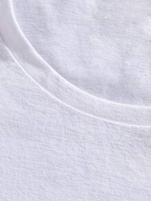Women's & Men's Camiseta Deportiva de Manga Corta para Mujer y Hombre YAHWEH GREAT I AM - Blanco - Ver 3