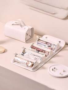 Túi trang điểm du lịch cầm tay cho nữ, túi treo đựng mỹ phẩm, bộ cọ trang điểm, túi đựng phụ kiện mỹ phẩm, túi đựng đồ trang điểm - Nhiều màu - Xem 2