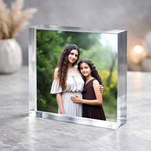 Khung ảnh cá nhân hóa, Khung ảnh bằng kính acrylic, Khung ảnh acrylic tùy chỉnh, Quà tặng đám cưới, Ngày Valentine, Sinh nhật, Tốt nghiệp, Quà Giáng sinh, Quà kỷ niệm gia đình - Kỷ niệm quý giá, Quà kỷ niệm (cho anh ấy), Quà cưới (cho cô ấy) - Nhiều màu - Xem 5