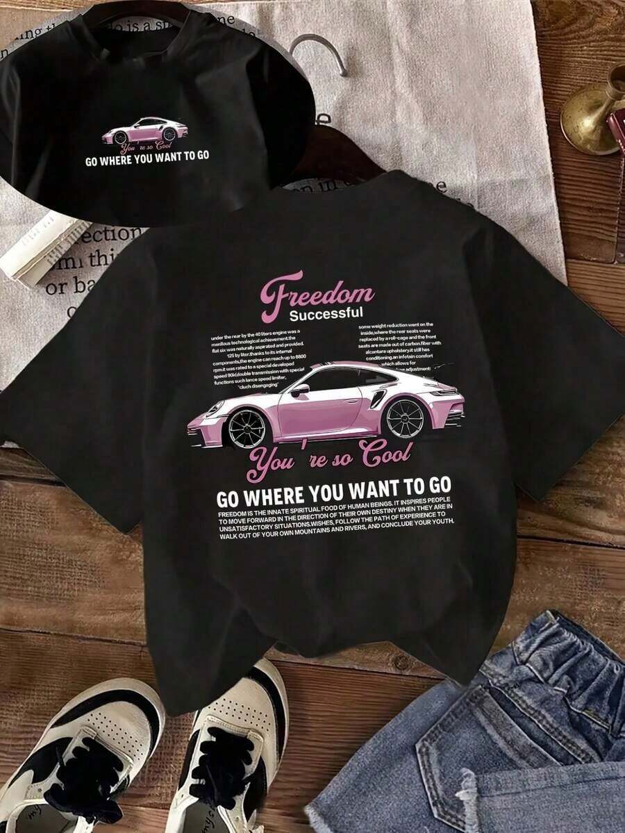 Women T-Shirts - Black - View 1