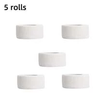 7 Rolls Self-Adhesive Bandage Rolls, Breathable Sports Tape Self-Adhesive Gel Bandage Rolls (White) - White - View 6