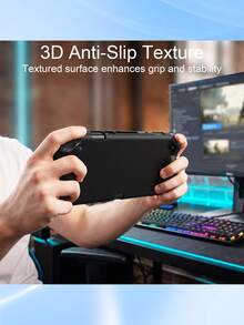 Compatible With Nintendo Switch 2, Anti-Slip Protective Case, Prevents Fatigue From Prolonged Use, Non-Slip, Sweat-Proof, Scratch-Resistant, Enhances Gameplay Experience And Control - View 6