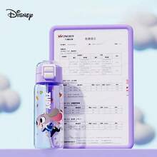 Bình nước Tritan di động dành cho trẻ em họa tiết hoạt hình Disney, dung tích lớn, cốc học sinh, cốc đôi dùng được cả nam và nữ cho mùa hè. - Nhiều màu - Xem 6