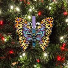 Decorative Hanging Ornaments - Gold - View 5