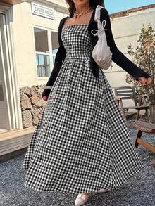 Women Midi Dresses - 白色的 - 查看 5