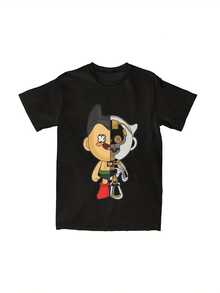 Camiseta unisex, nuevaModelopara2026NuevoModelopara2026HombresMujeresCamisaAstroboyAstroNiñoDibujos animadosAdicionesNovedadPuroCortoMangaDivertidoAnimeTCamisasOCuelloVendedor de ropaImpresoShirts,ropademujer,blusasparamujer,topsdemujer,playerasdemujer, GráficoimpresoAmigable con la piel, estilo de los 90Retro, Ropa Urbana, De Modacasualcamisetas - Negro - Ver 5