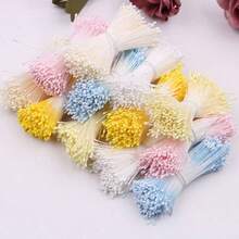 200 nhụy hoa giả màu mờ hỗn hợp, nhụy hoa giả ngọc trai hai đầu 1mm, thích hợp cho trang trí nhà cửa DIY, cảnh cưới, bó hoa cô dâu, hoa cài áo, trang trí nơ, trang trí trái tim ngày Valentine, nghệ thuật hoa ngày của Mẹ, vật trang trí bàn lễ Phục sinh, phông nền tiệc mùa xuân, quà tặng sinh nhật. - Nhiều màu - Xem 3