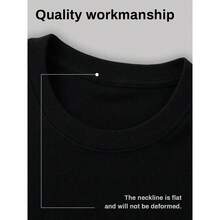 [100% Algodón] Camiseta Unisex de Algodón Grueso Loded Diaper, Ropa Masculina, Estilo Vintage Desgastado, Camiseta de Regalo para Golf para Hombres y Mujeres, Camisetas con Estampados para Hombres, Tops Cortos para Hombres, Conjuntos de Verano para Hombres, Tops de Verano, Camiseta - Negro - Ver 4