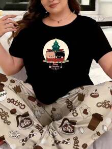 Camiseta de manga corta con cuello redondo y estampado de corazones para mujer, diseño retro vintage, elegante y casual, nueva ropa deportiva para fiestas temáticas y juegos, de alta calidad, cómoda y transpirable, lavable a máquina. - Negro - Ver 8